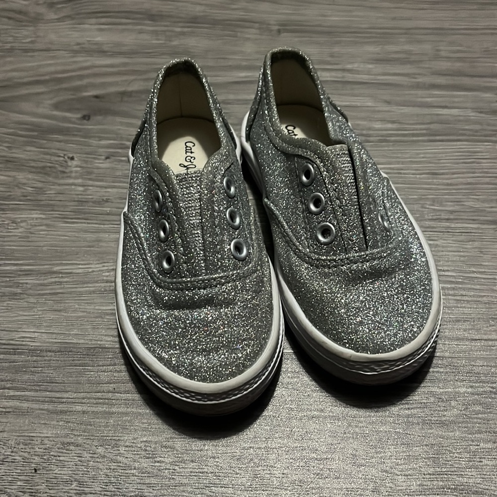 Cat and Jack sparkly shoes